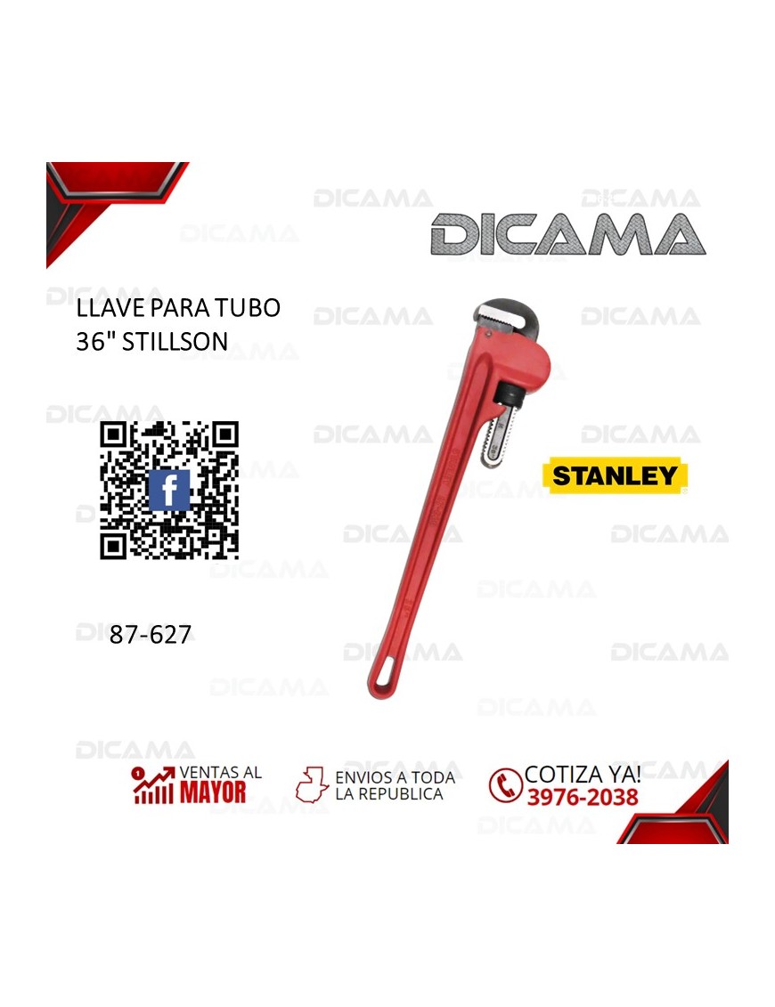 LLAVE PARA TUBO 36" STILLSON