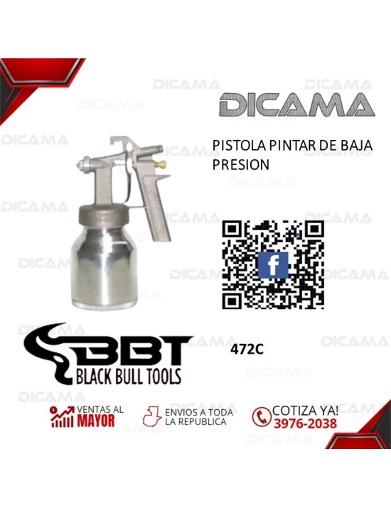 PISTOLA PINTAR DE BAJA PRESION