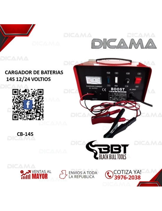 CARGADOR DE BATERIAS 14S 12/24 VOLTIOS