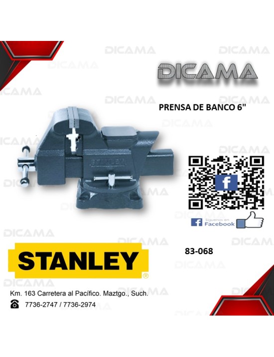 PRENSA DE BANCO 6"