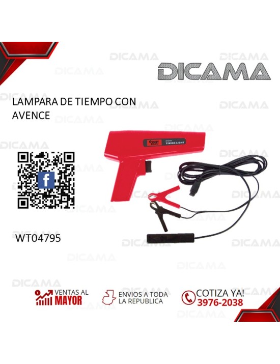 LAMPARA DE TIEMPO CON AVENCE