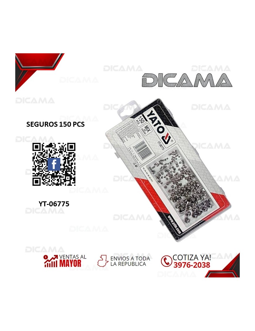 TUERCAS SURTIDAS DE ACERO INOXIDABLE 150 PCS