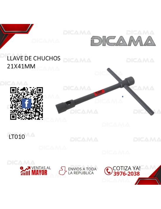 LLAVE DE CHUCHOS RECTA 21X41MM (CHUCHOS)