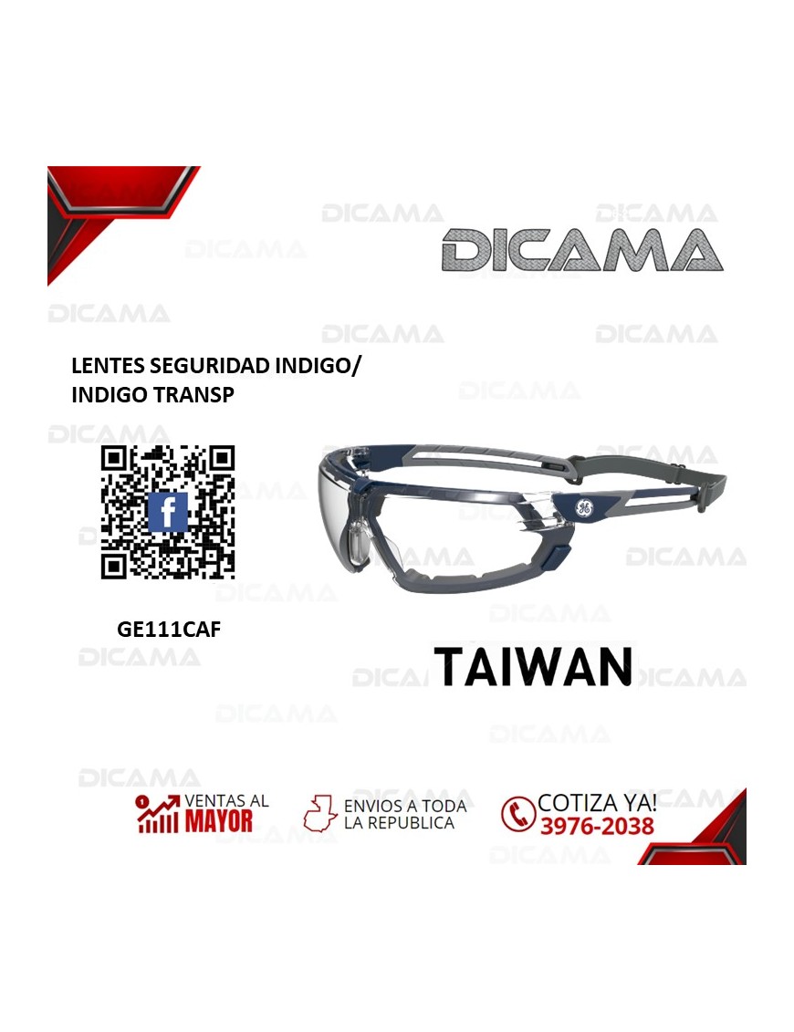 LENTES DE SEGURIDAD INDIGO/ INDIGO TRANSP