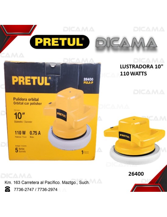 LUSTRADORA 10" 110 WATTS