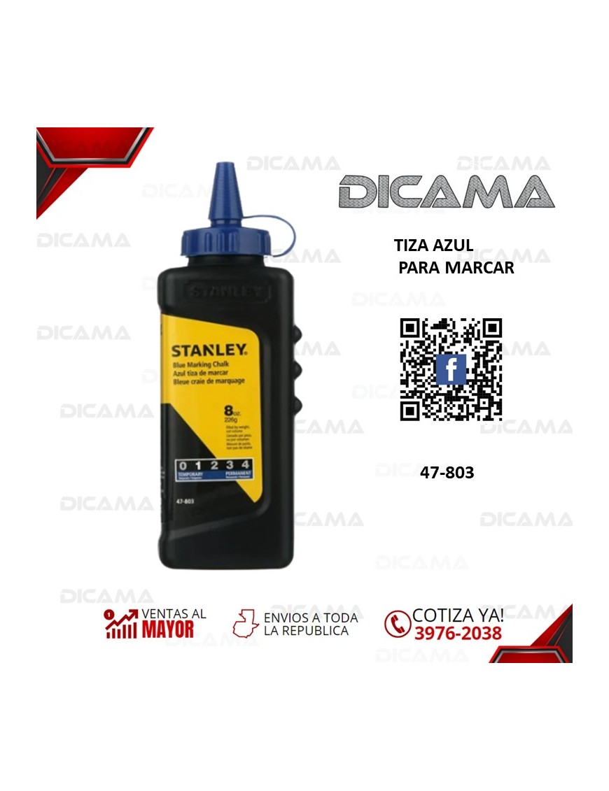 TIZA AZUL PARA MARCAR