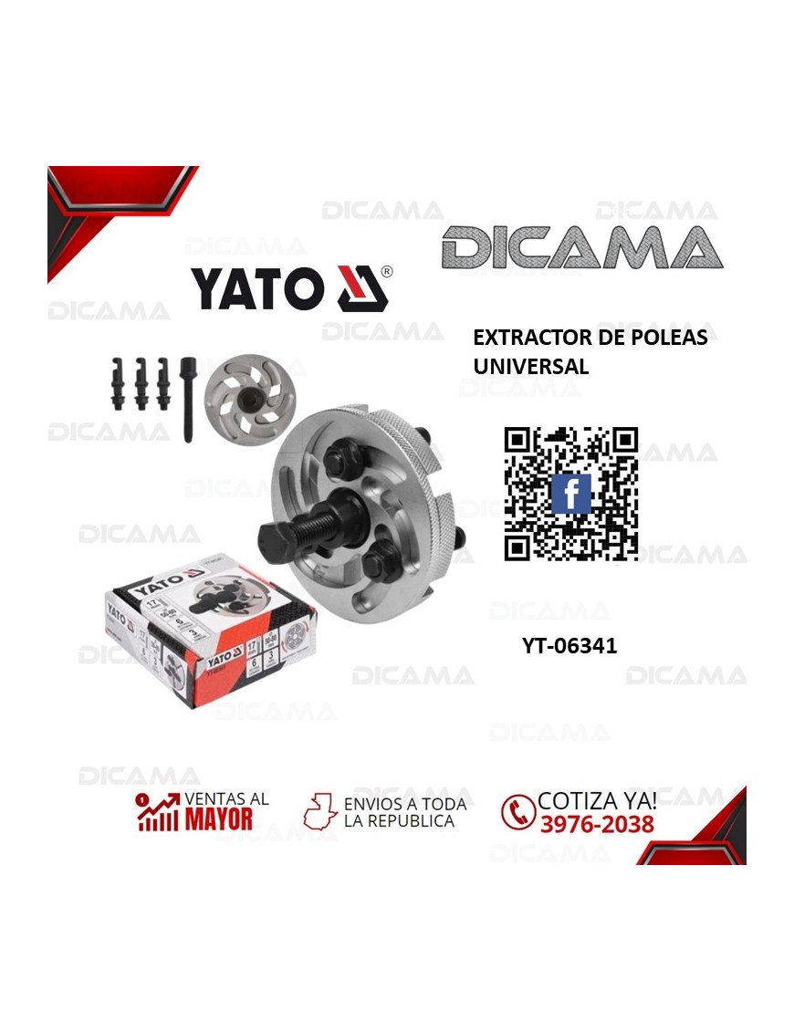 EXTRACTOR DE POLEAS UNIVERSAL