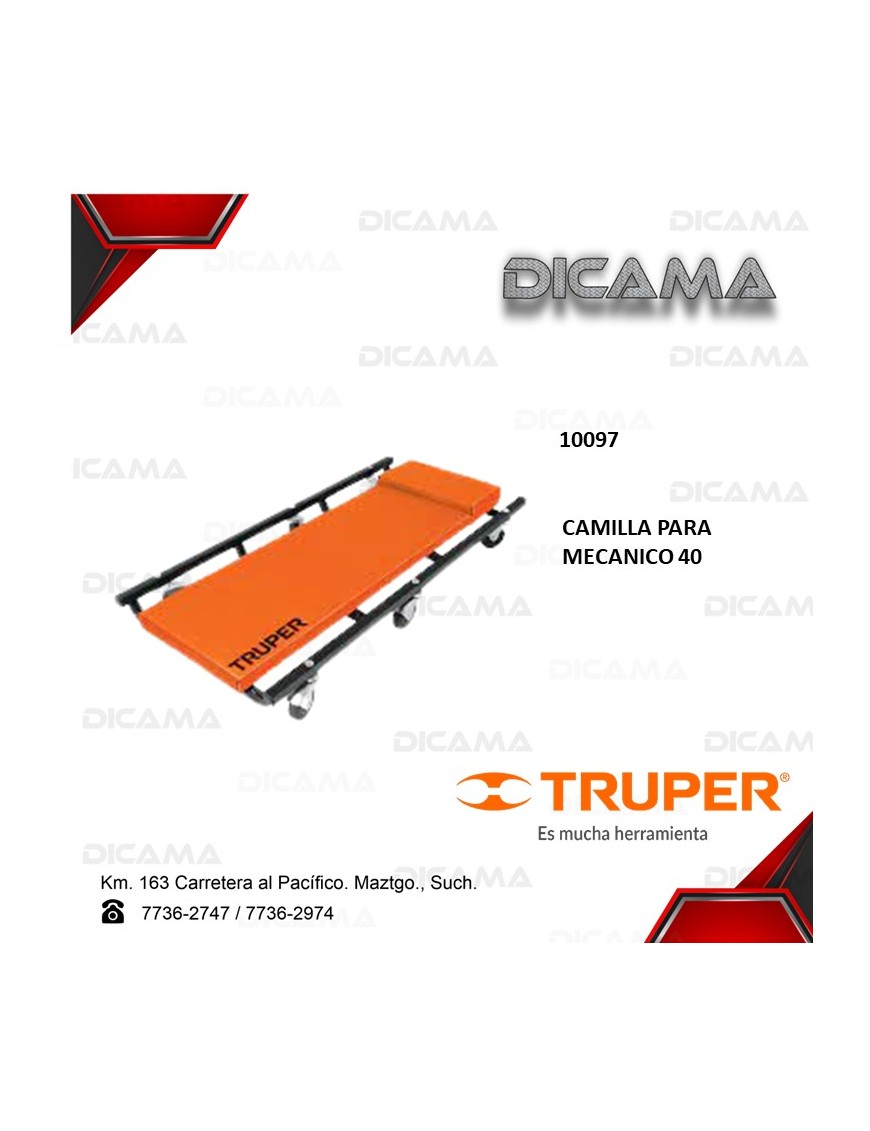 CAMILLA PARA MECANICO 40"