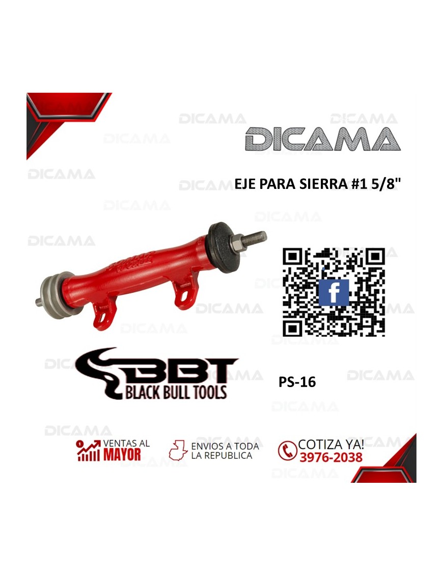 EJE PARA SIERRA #1 5/8"