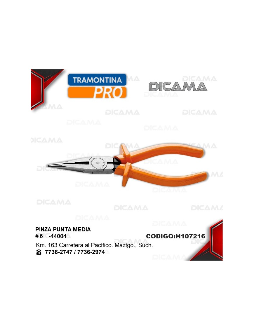PINZA 4" MINI DE CORTE DIAGONAL MANGO COMFORT GRIP
