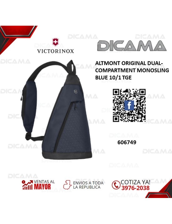 MOCHILA ALTMONT AZUL LIFESTYLECON UNA CORREA
