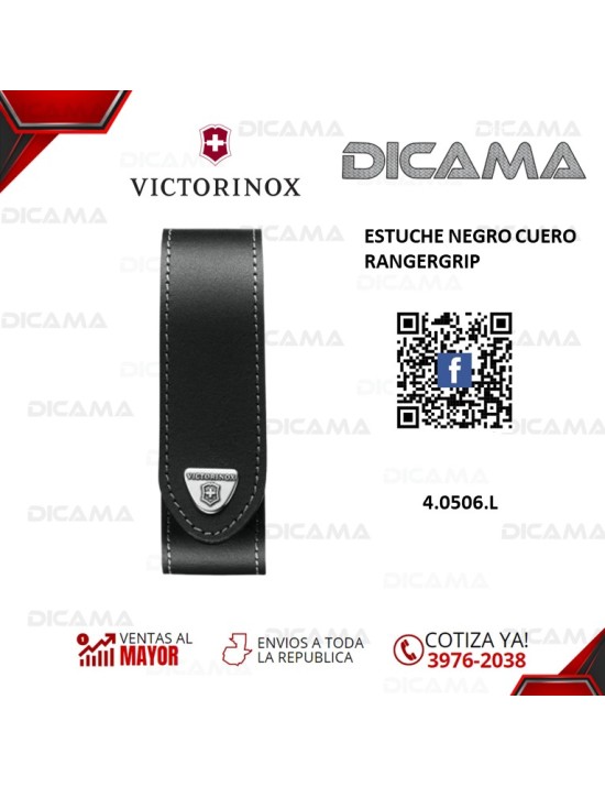 ESTUCHE NEGRO CUERO RANGERGRIP
