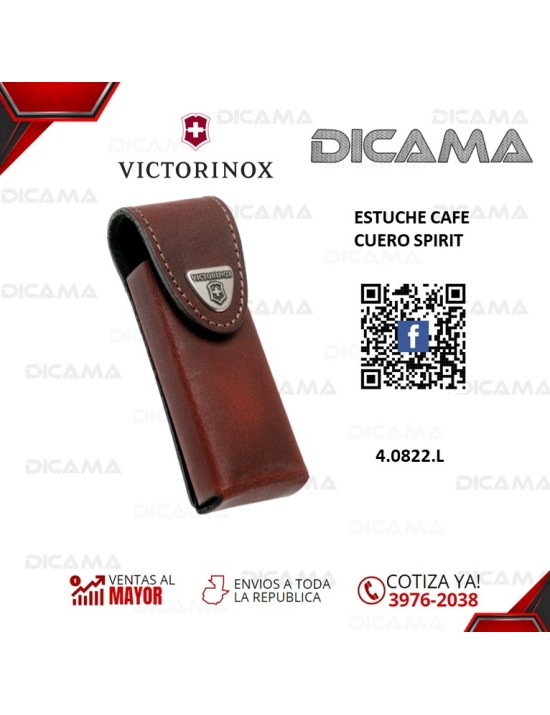 ESTUCHE CAFE CUERO SPIRIT