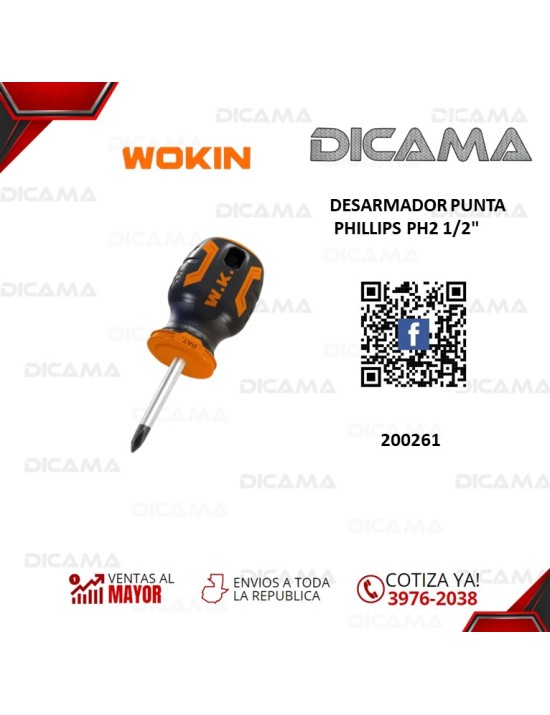 DESARMADOR CRUZ 2X38MM