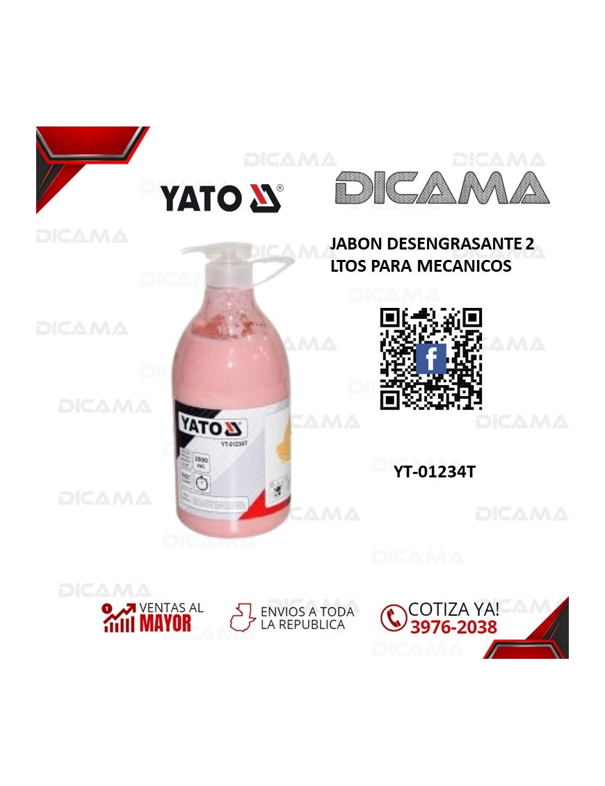 JABON DESENGRASANTE 2 LTOS PARA MECANICOS