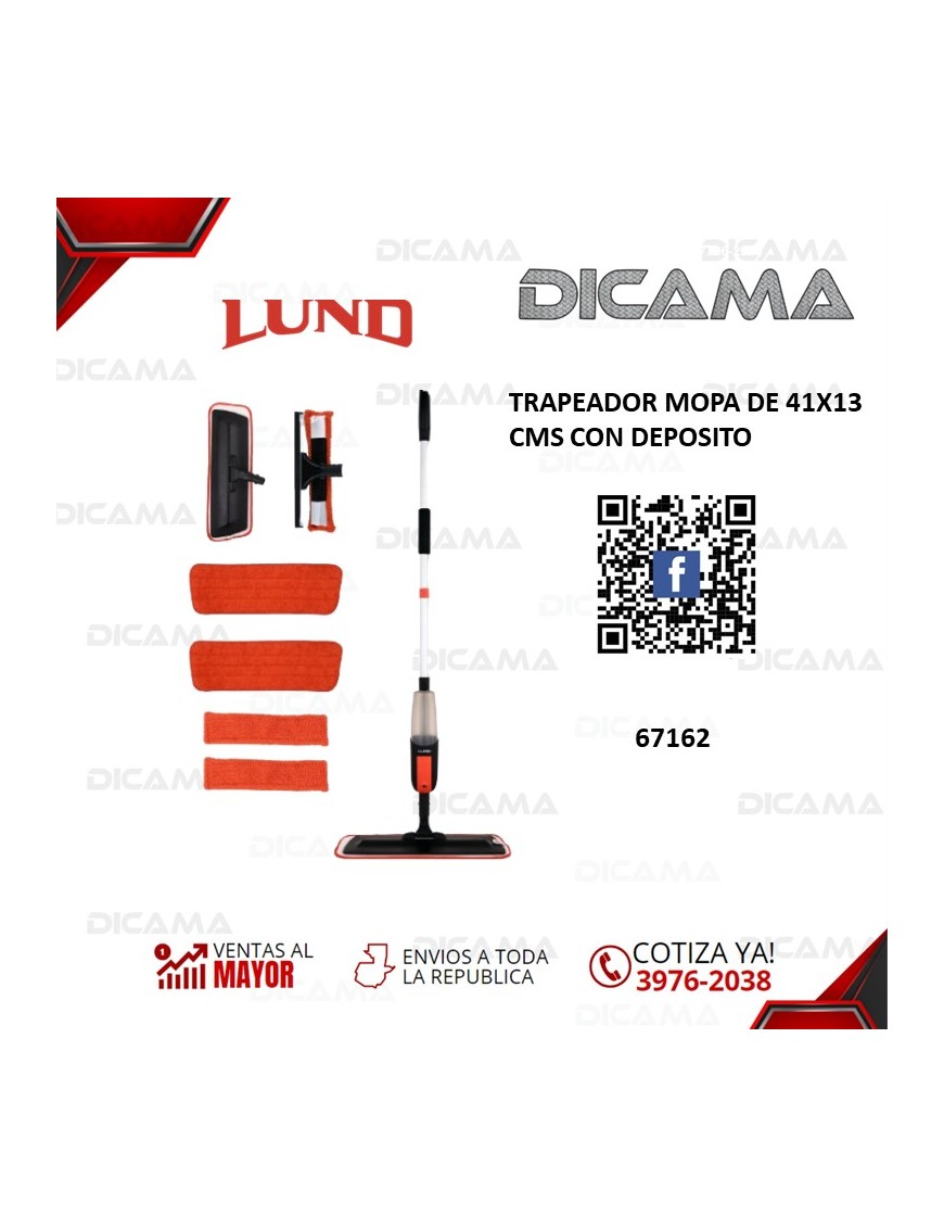 TRAPEADOR MOPA DE 41X13 CMS CON DEPOSITO