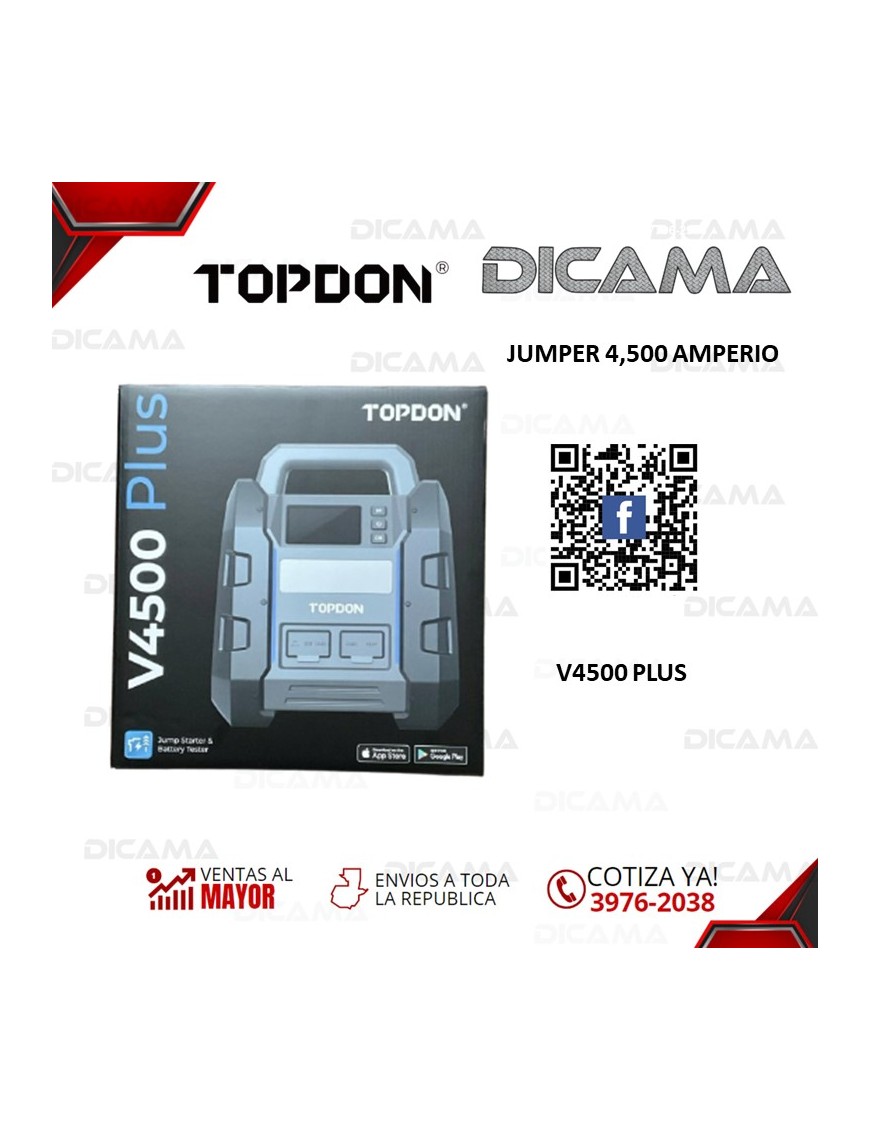 JUMPER 4,500 AMPERIO