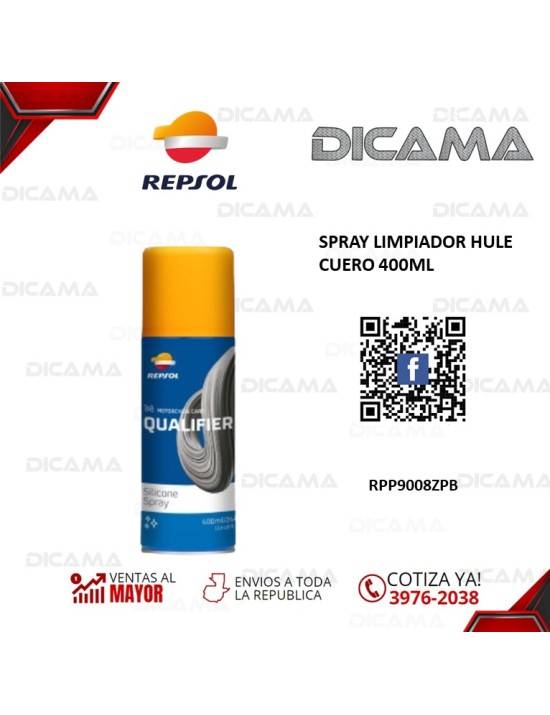 SPRAY LIMPIADOR HULE CUERO 400ML