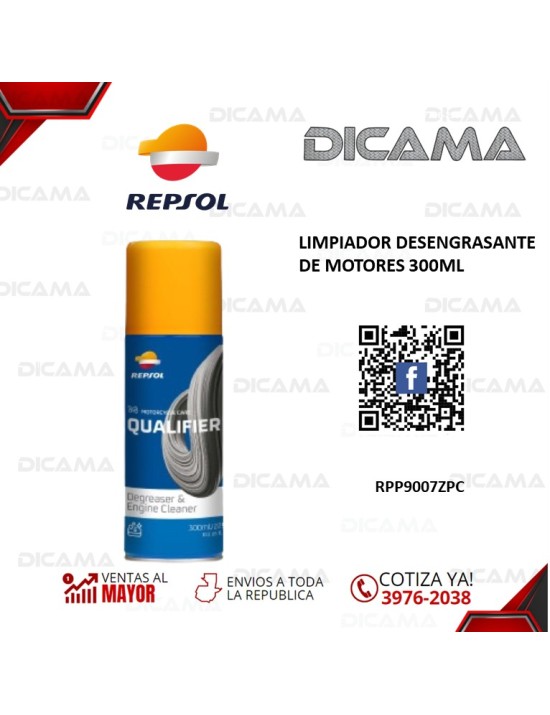 LIMPIADOR DESENGRASANTE DE MOTORES 300ML