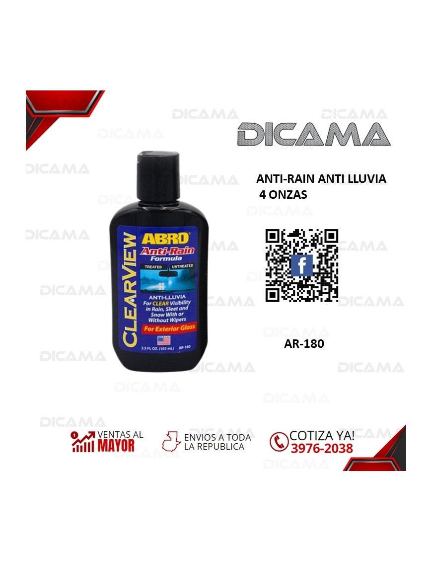 ANTI-RAIN ANTI LLUVIA 4 ONZAS