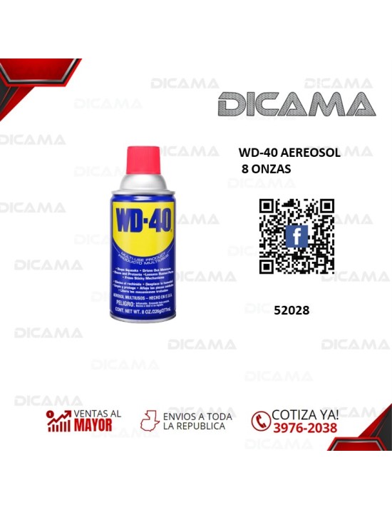 WD-40 AEREOSOL 8 ONZAS