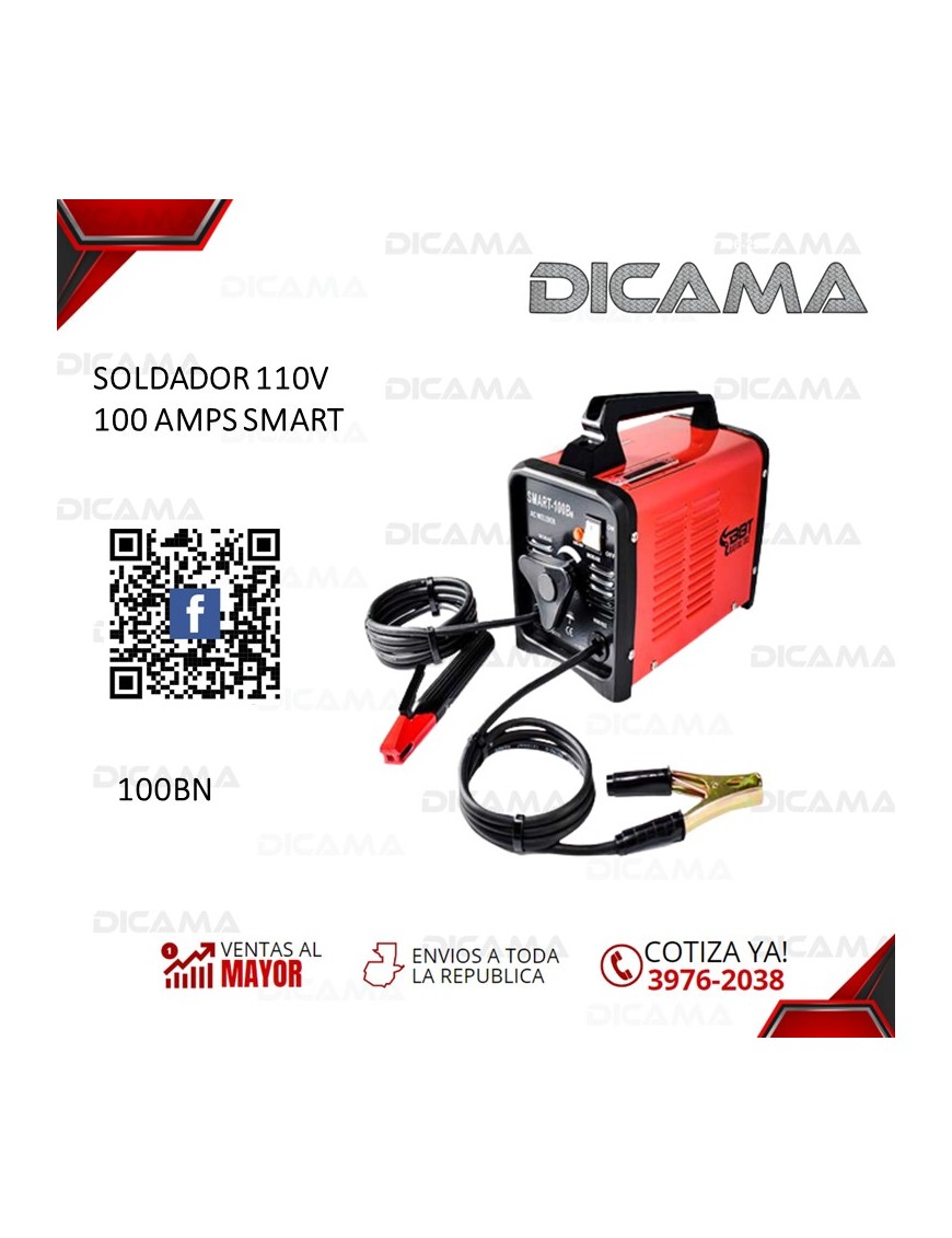 SOLDADORA 100 AMPERIOS 110V  SMART