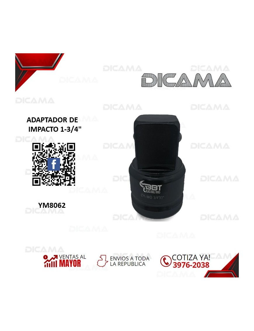 ADAPTADOR DE IMPACTO 1-3/4"