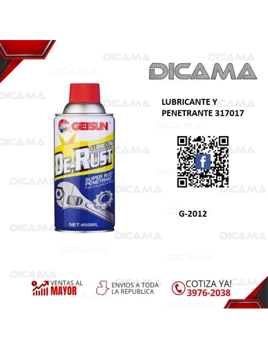 LUBRICANTE Y PENETRANTE 317017