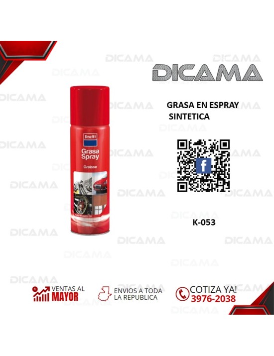 GRASA EN ESPRAY SINTETICA