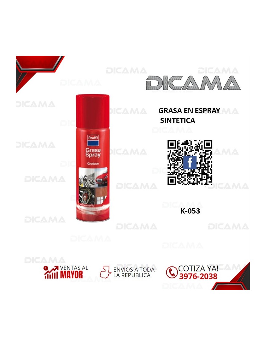 GRASA EN ESPRAY SINTETICA