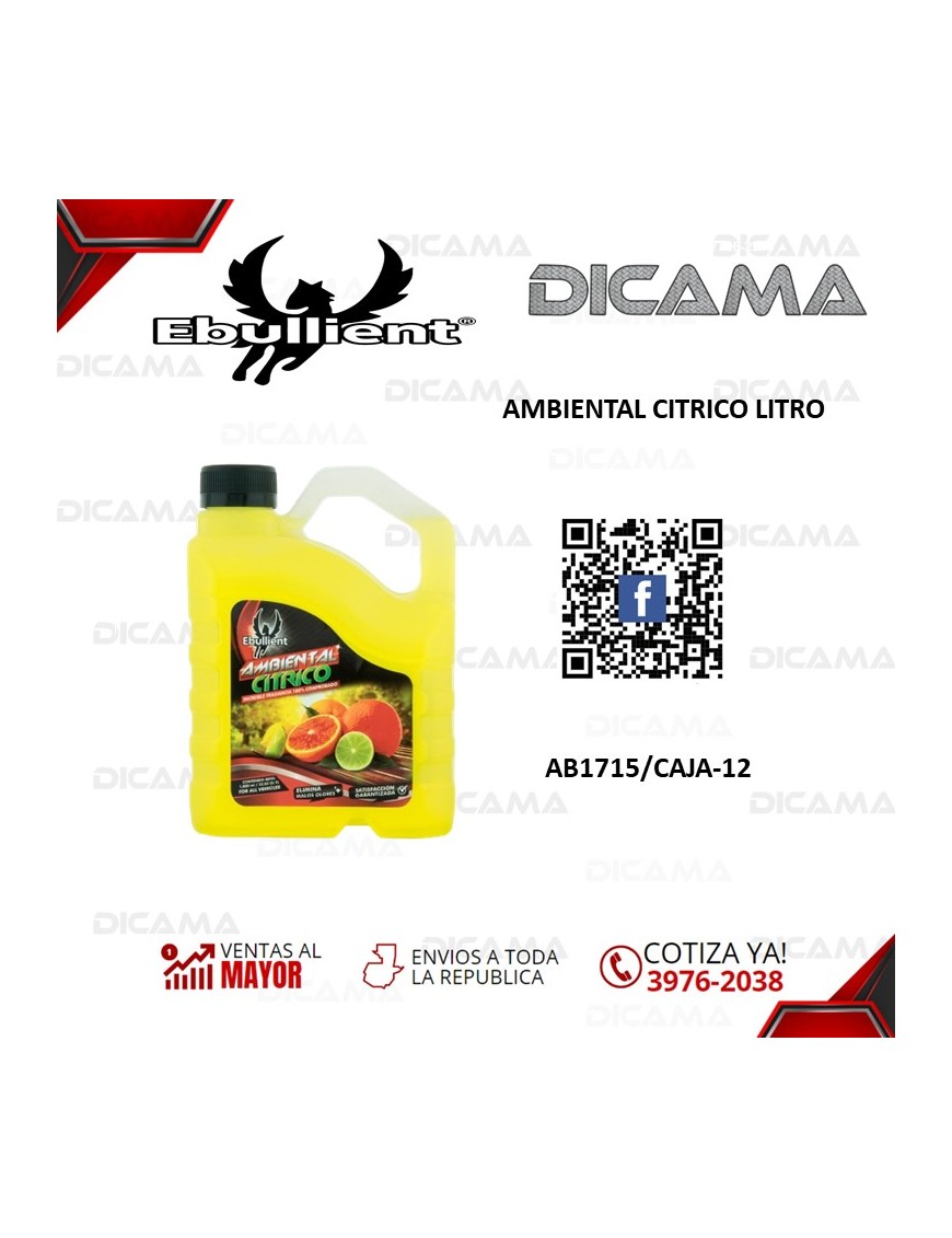 AMBIENTAL CITRICO LITRO