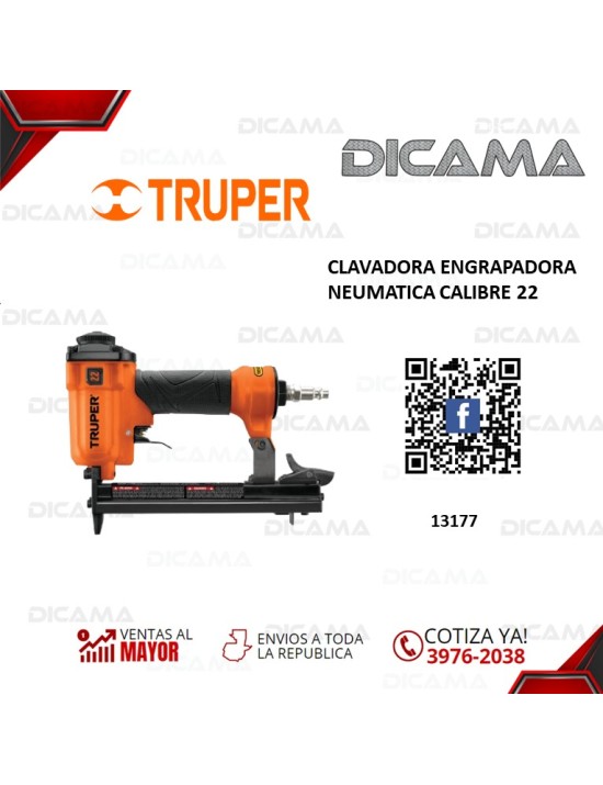 CLAVADORA ENGRAPADORA NEUMATICA CALIBRE 22