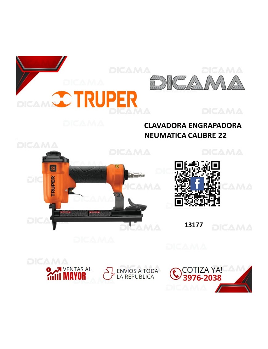 CLAVADORA ENGRAPADORA NEUMATICA CALIBRE 22