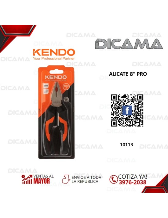 ALICATE 8" PRO