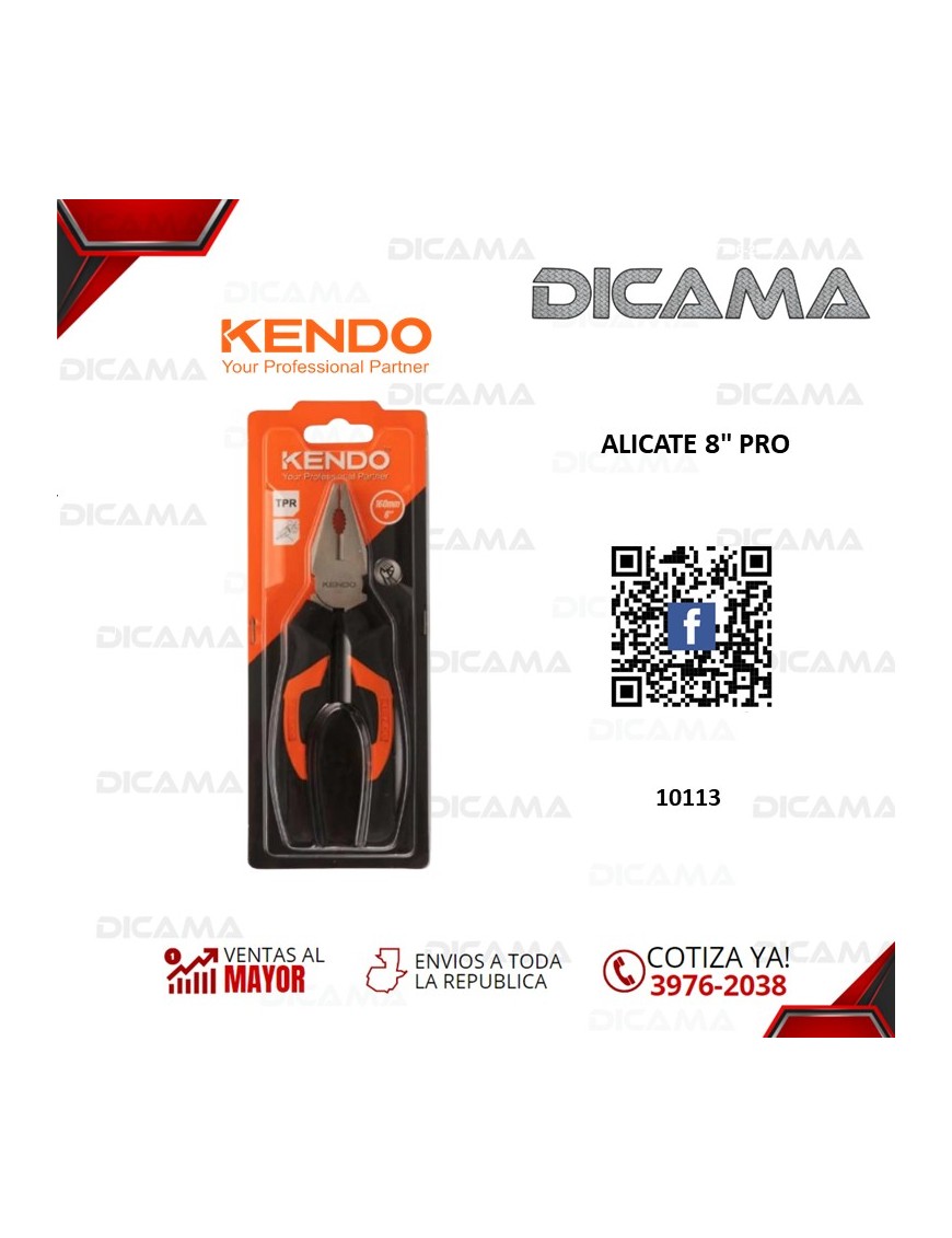 ALICATE 8" PRO