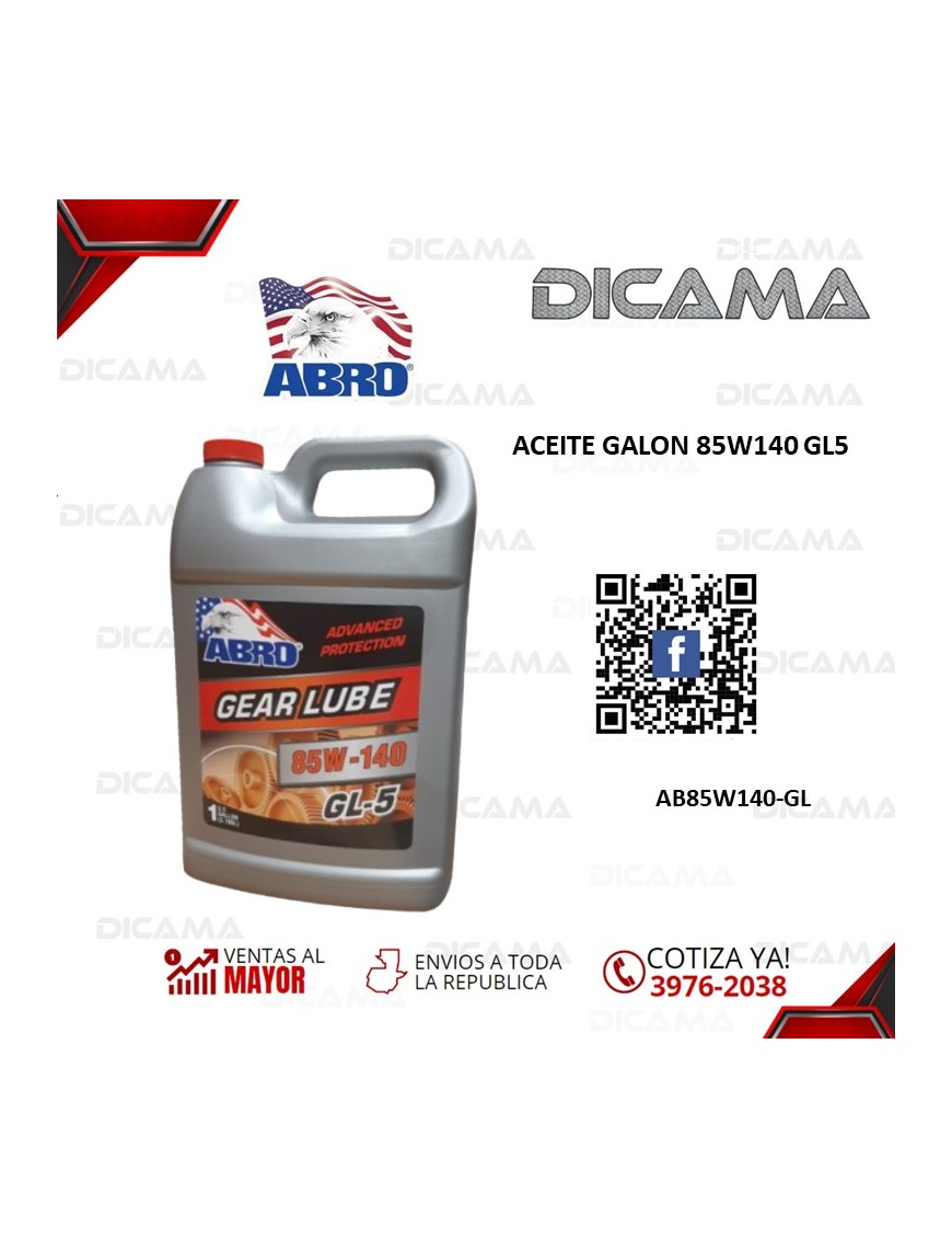 ACEITE GALON 85W140 GL5