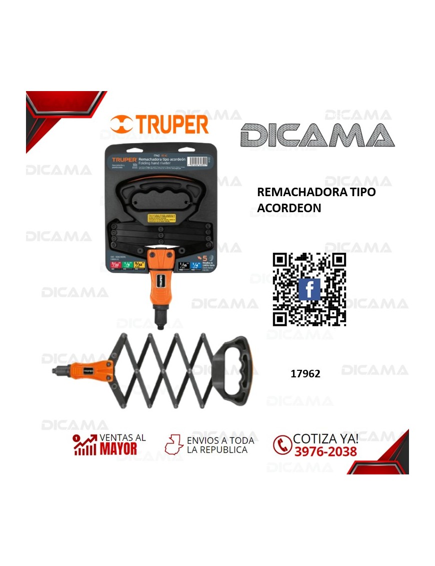 REMACHADORA TIPO ACORDEON