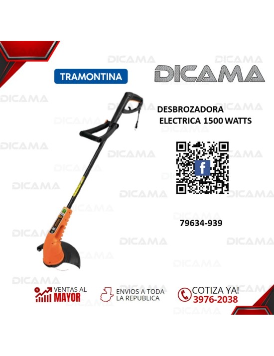 CHAPEADORA ELECTRICA 1500 WATTS