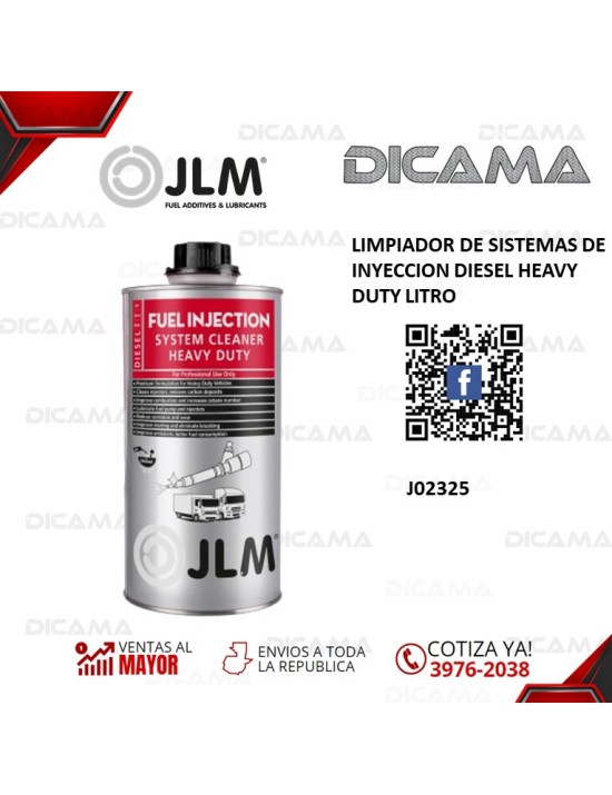 LIMPIADOR DE SISTEMAS DE INYECCION DIESEL HEAVY DUTY LITRO