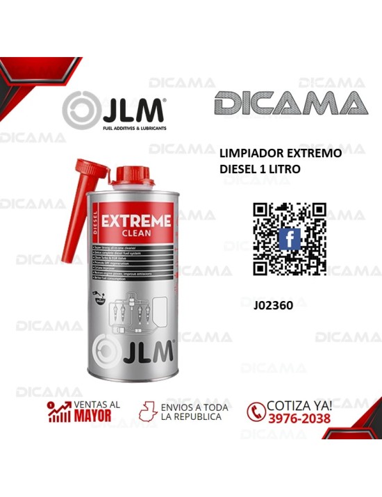 LIMPIADOR EXTREMO TODO EN 1 DIESEL 1 LITRO
