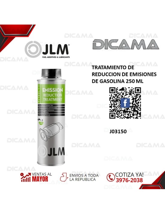 TRATAMIENTO DE REDUCCION DE EMISIONES DE GASOLINA 250 ML