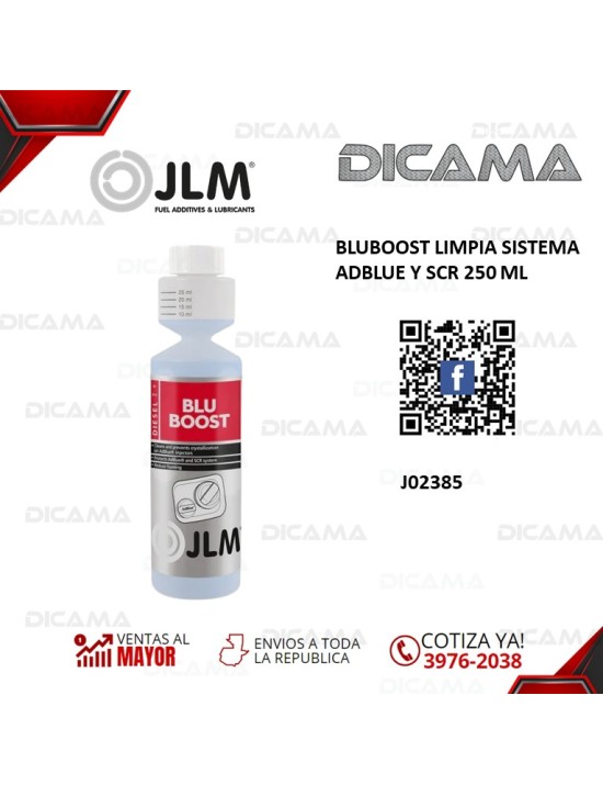 BLUBOOST LIMPIA SISTEMA  ADBLUE Y SCR 250 ML