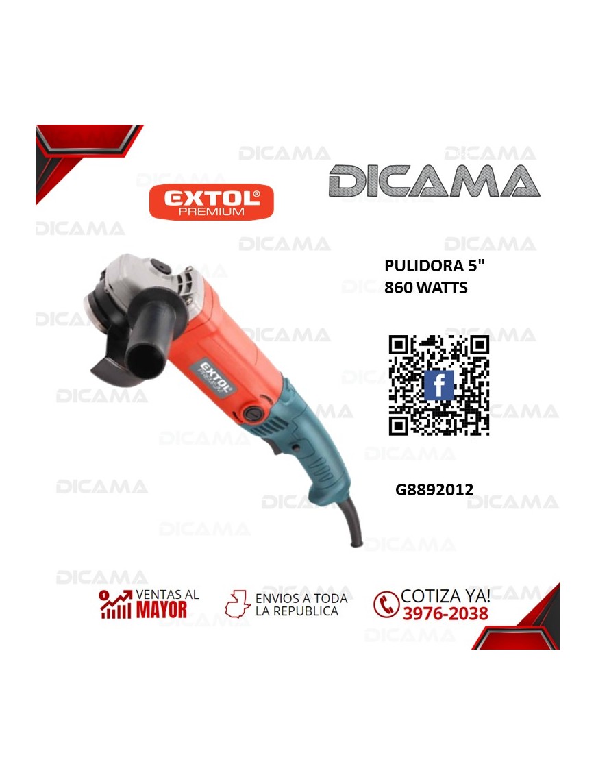 PULIDORA 5 860 WATTS EXTOL G8892012