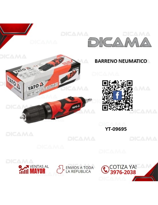 BARRENO NEUMATICO YATO YT-09695