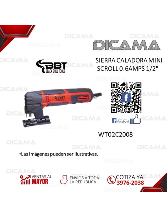 SIERRA CALADORA MINI SCROLL 0.6AMPS 1/2 BBT WT02C2008