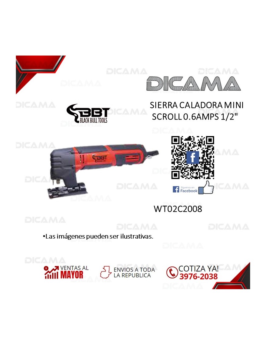 SIERRA CALADORA MINI SCROLL 0.6AMPS 1/2 BBT WT02C2008