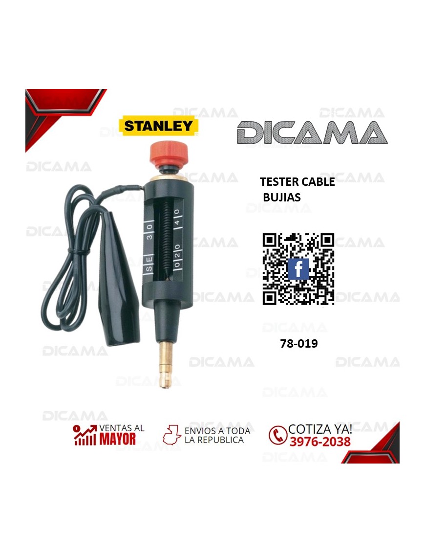 TESTER CABLE BUJIAS