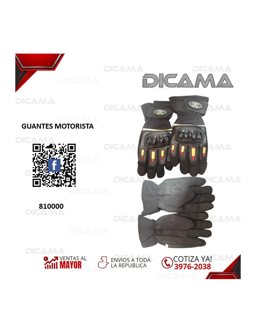 GUANTES MOTORISTA CHINA 810000