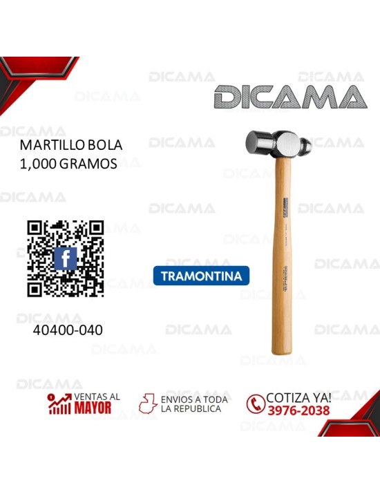 MARTILLO DE BOLA 35 ONZAS TRAMONTINA 40400-040