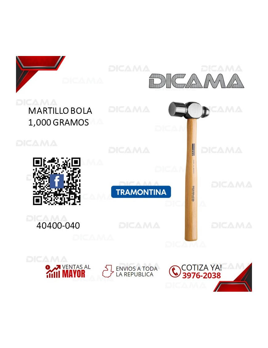 MARTILLO DE BOLA 35 ONZAS TRAMONTINA 40400-040